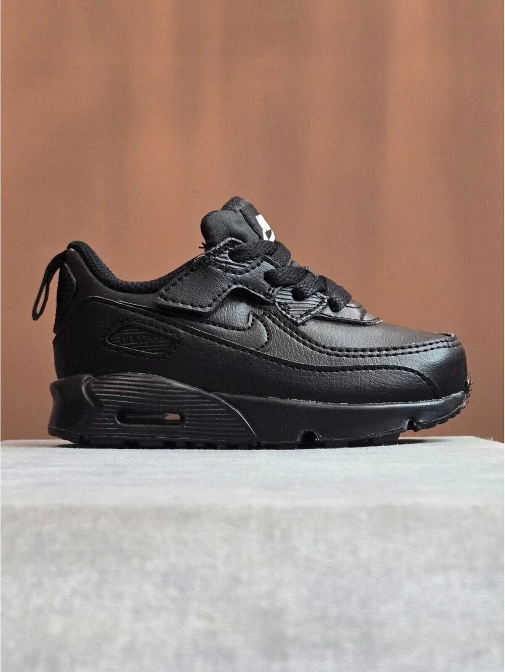 Nike Air Max 90 EasyOn - Triple Black (IH1418-028) Toddler Size 7C BRAND NEW